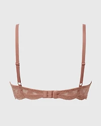 Unlined Demi Bra Charmed Lace Deer