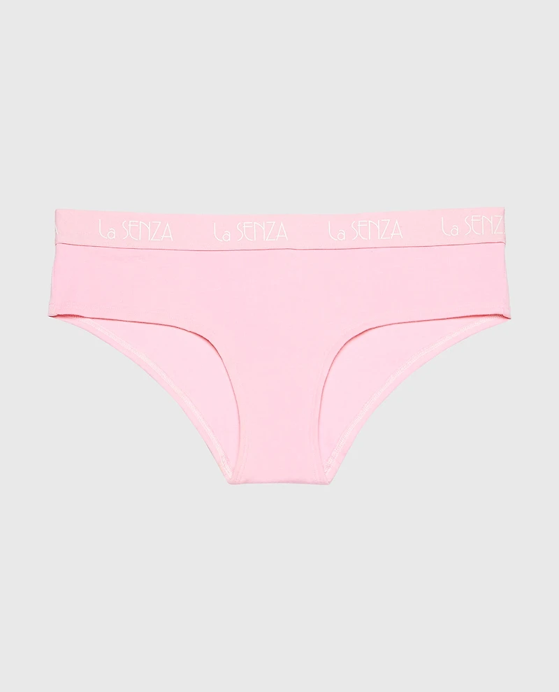 Hipster Cotton Panty with Art Deco Logo Band Sweet Dream