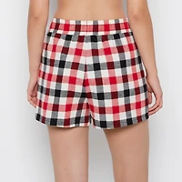 Flannel Boxer Short Winter Gingham