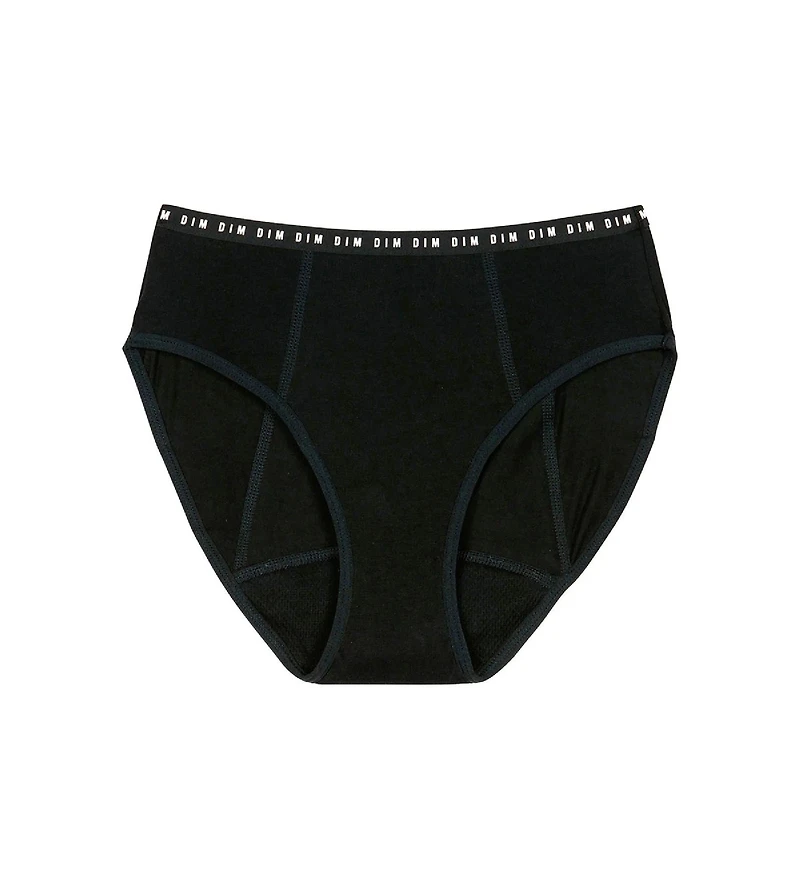 Culottes hygiéniques de coupe bikini noir smoking