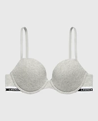 Soutien-gorge coussiné Gris chiné