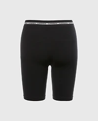 Seamless Bike Short Tuxedo Black