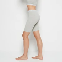 Seamless Bike Short Heather Grey
