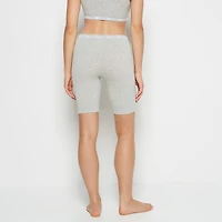 Seamless Bike Short Heather Grey