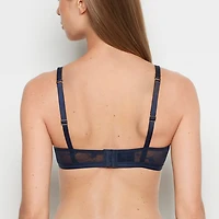 Lined Wireless Bralette Navy