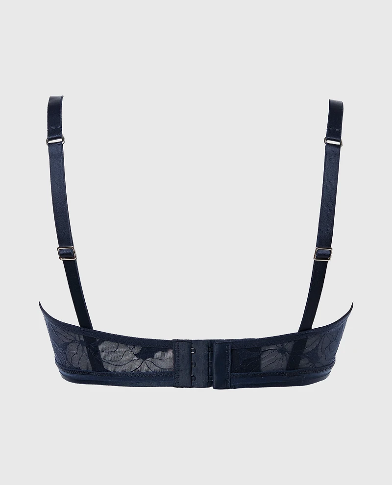 Lined Wireless Bralette Navy