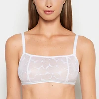 Lined Wireless Bralette Powdered Sugar