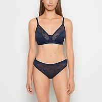 Lined Brief Navy