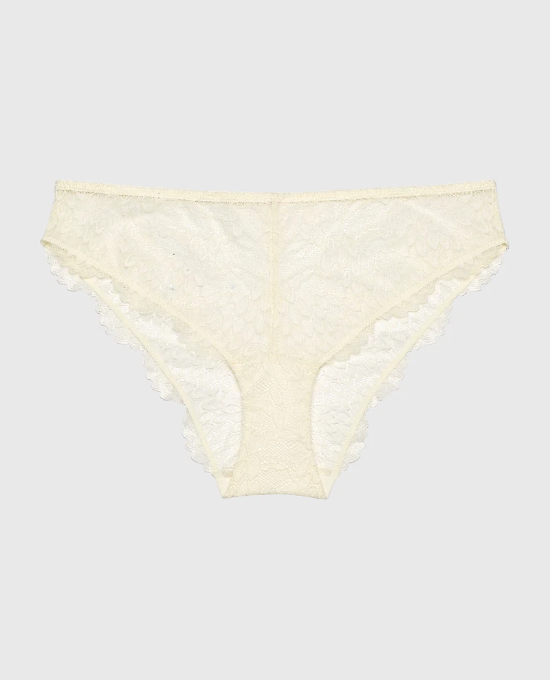 Lace Brief Gardenia
