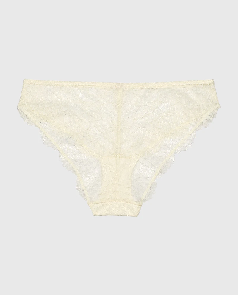 Lace Brief Gardenia