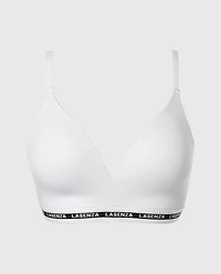 Triangle Padded Bra Powdered Sugar