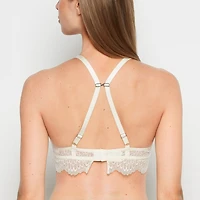 Lace Wired Padded Bra Gardenia