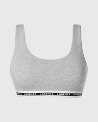 Scoop Bralette Heather Grey