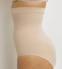 Sculpting High Rise Brief Russian Ruby Heather
