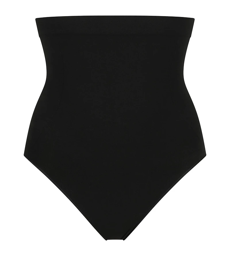 Sculpting High Rise Brief Tuxedo Black