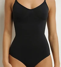 Sculpting Bodysuit Tuxedo Black