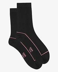 Cotton Sports Crew Sock Black