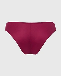 Diva Mini Cheeky Panty with Romantic Lace Plum Rose