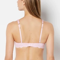 Full Coverage Lightly Lined Bra With Romantic Lace Sweet Dream