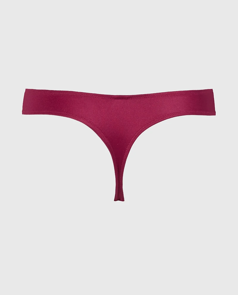 Unlined Balconette Babydoll with Romantic Lace Plum Rose