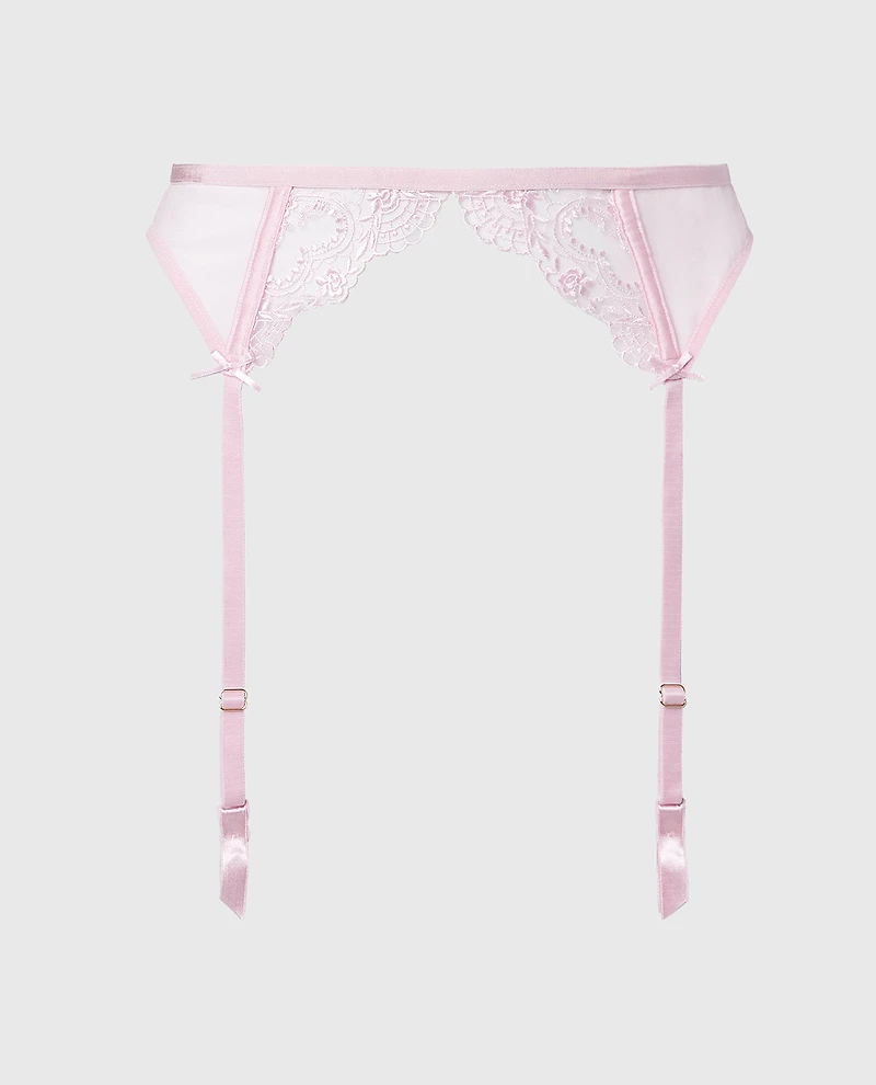 Designer Collection Garter Belt with Be Mine Embroidery Sweet Dream