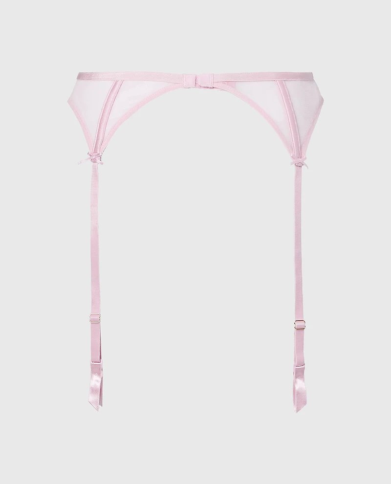 Designer Collection Garter Belt with Be Mine Embroidery Sweet Dream