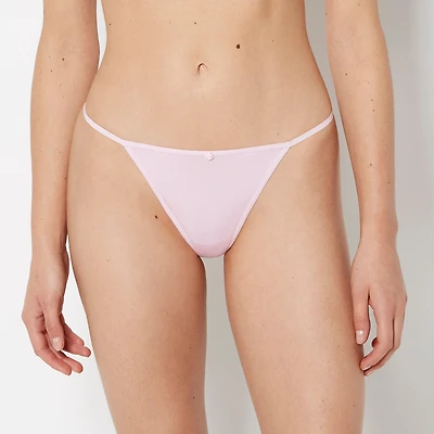 Ultrasoft Modal G-String Panty with Rosette Detail Sweet Dream