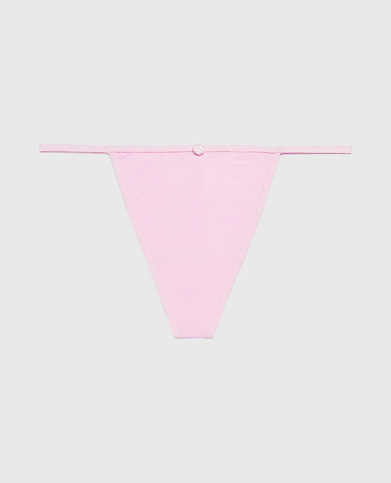 Ultrasoft Modal G-String Panty with Rosette Detail Sweet Dream