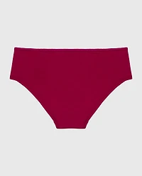Taille basse en modal Ultrasoft avec détail de rosette prune rose