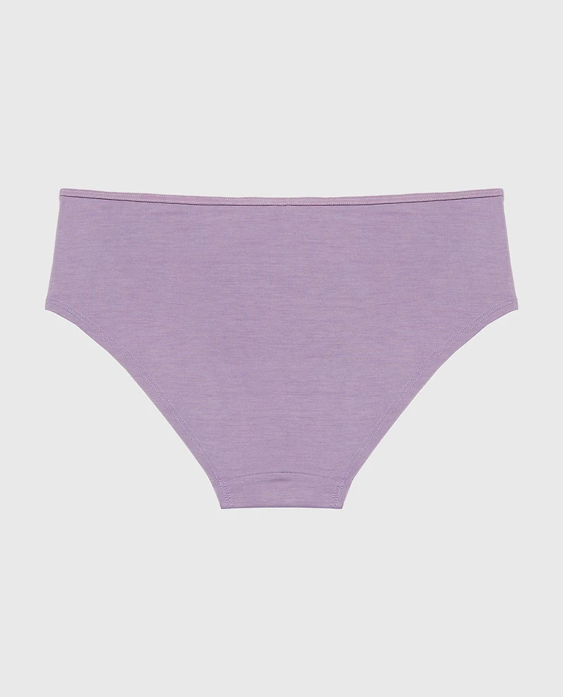 Ultrasoft Modal Hipster Panty with Rosette Detail Purple Haze