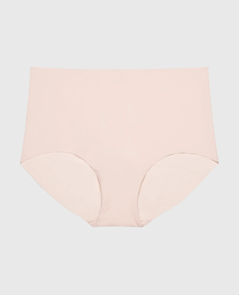 No Show High Waist Brief Panty Pearl Blush