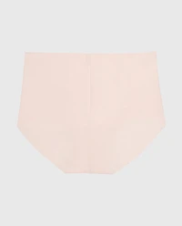 No Show High Waist Brief Panty Pearl Blush