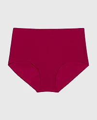No Show High Waist Brief Panty Plum Rose