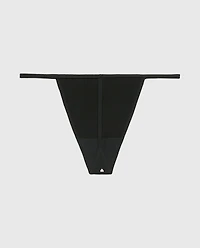 Ultrasoft Modal G-String Panty with Rosette Detail  Tiny Heart