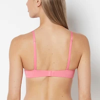 Lightly Lined Wireless Bra Hot Pink