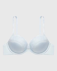 Push Up Plunge Bra With Afterglow Lace Details Skyway