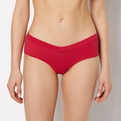Hipster Wide Waist Cotton Panty Passion Red