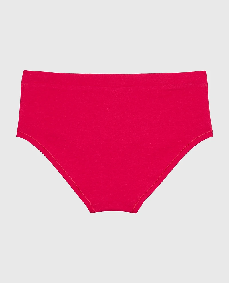 Hipster Wide Waist Cotton Panty Passion Red