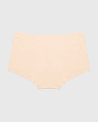 Boyshort Panty Wide Waist Pearl Blush Heather