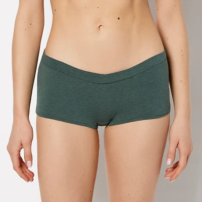 La Senza | Boyshort Wide Waist Cotton Panty Heather