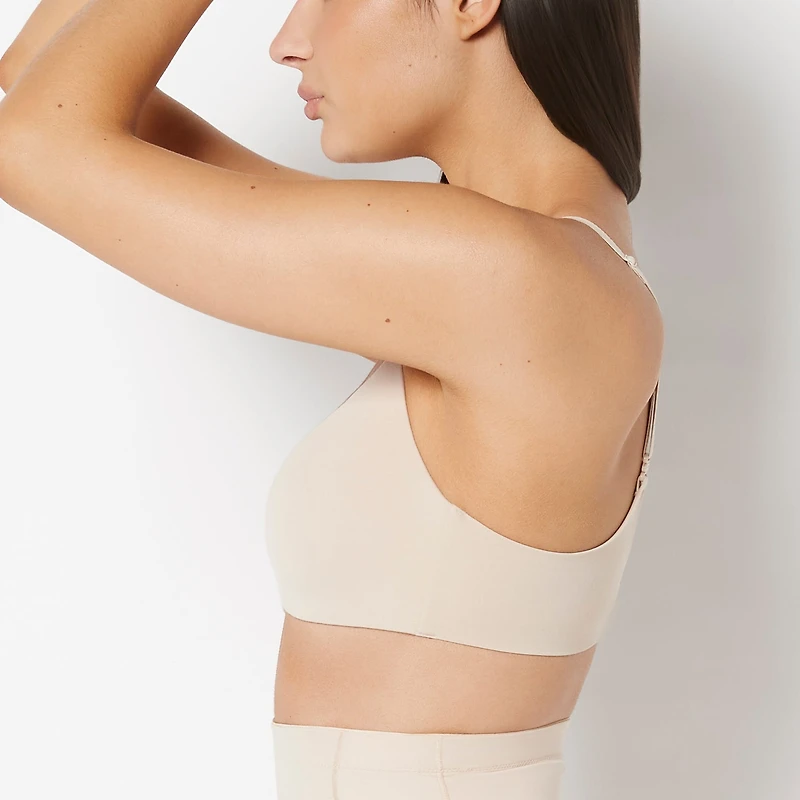 Full Coverage Wireless Push Up Bra Rosetan