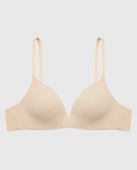Full Coverage Wireless Push Up Bra Rosetan