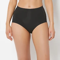 Sculpting Mid-Waist Brief Tuxedo Black