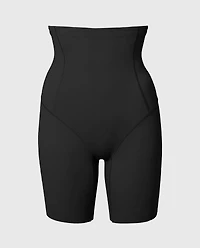 Sculpting High waist Short Tuxedo Black