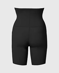 Sculpting High waist Short Tuxedo Black