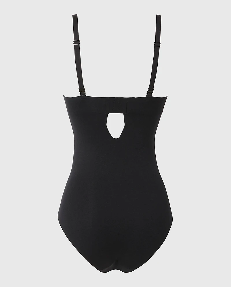 Combiné sculptant smoking noir