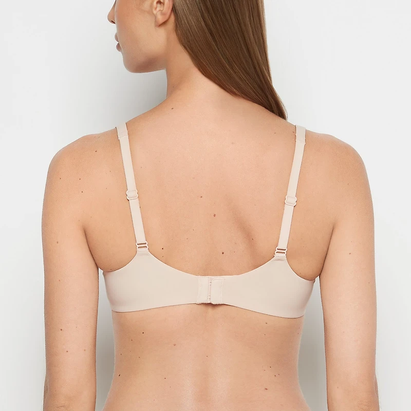 Unlined smooth perfect coverage bra Cameo Rose