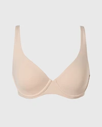 Unlined smooth perfect coverage bra Cameo Rose