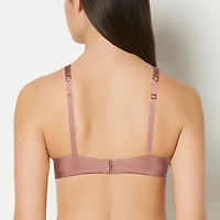 Soutien-gorge légèrement doublé couvrant en dentelle taupe
