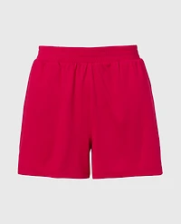 Casual Sleep Jersey Knit Short Passion Red